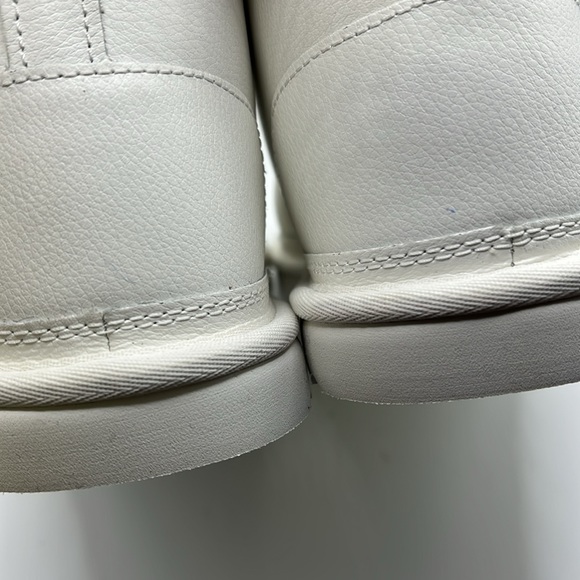 NWT Ugg Neumel Chopd Boots Chukka Shoes White Black Wool Fur Mens Size 11 - Picture 15 of 15